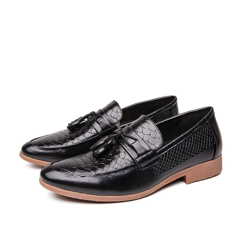Damen Mokassins Elegantes Schlaufen-Design