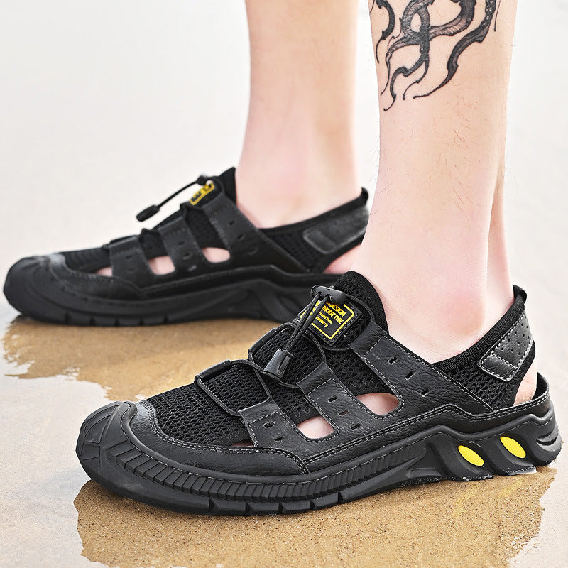 Damen Sandalen Atmungsaktives Material Elastisch Bequem