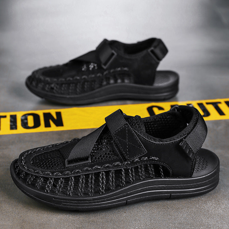 Damen Sport Sandalen Atmungsaktives Leder Bequem