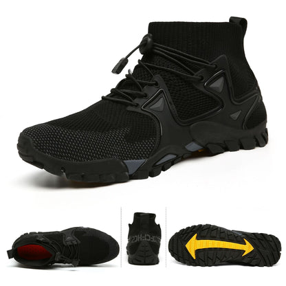 Damen Wanderschuhe Atmungsaktives Mesh Stabil