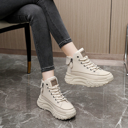 Damen Hoch Sneaker Bequem