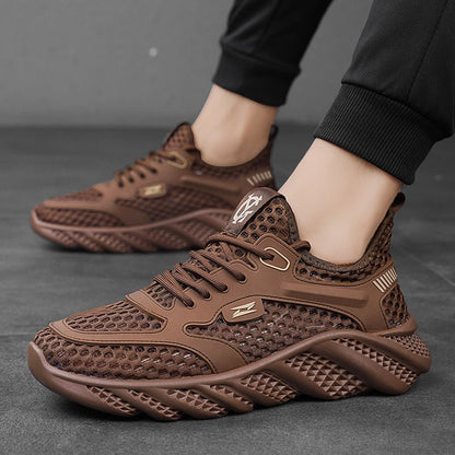 Damen Laufschuhe Atmungsaktives Netzdesign Leicht Sportlich