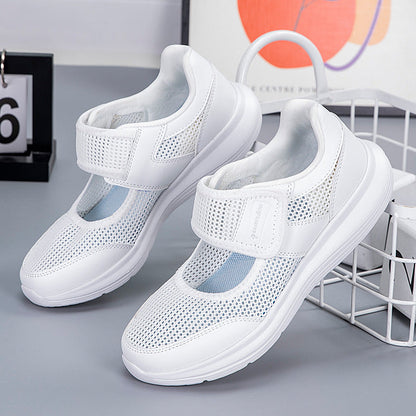 Damen Sneaker Sportlich Atmungsaktives Netzdesign