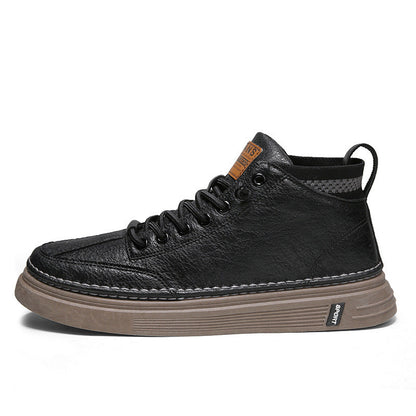 Damen Hoch Sneaker Bequem Sportlich Freizeitschuhe