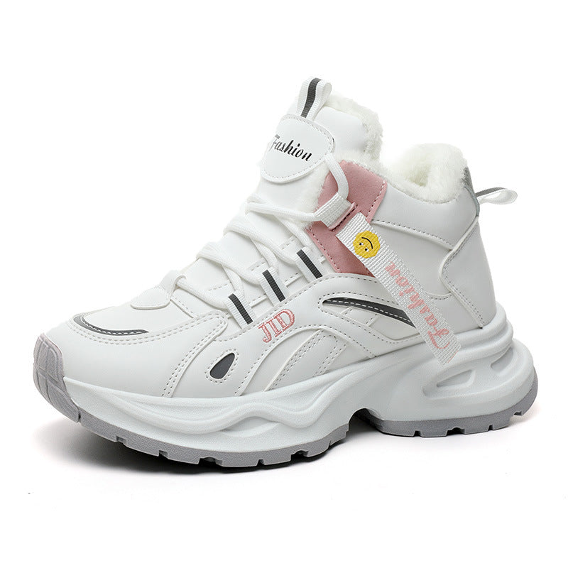 Damen Winter-Sneaker Gefüttert Rutschfest Atmungsaktiv
