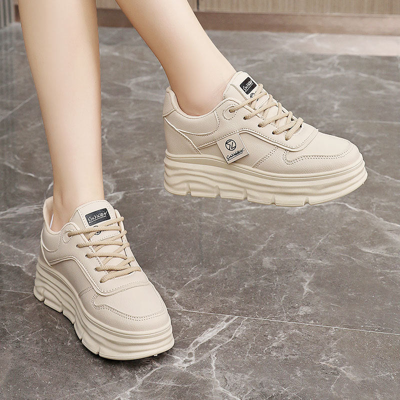 Damen Chunky Sneaker Bequem Dämpfend