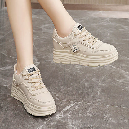 Damen Chunky Sneaker Bequem Dämpfend