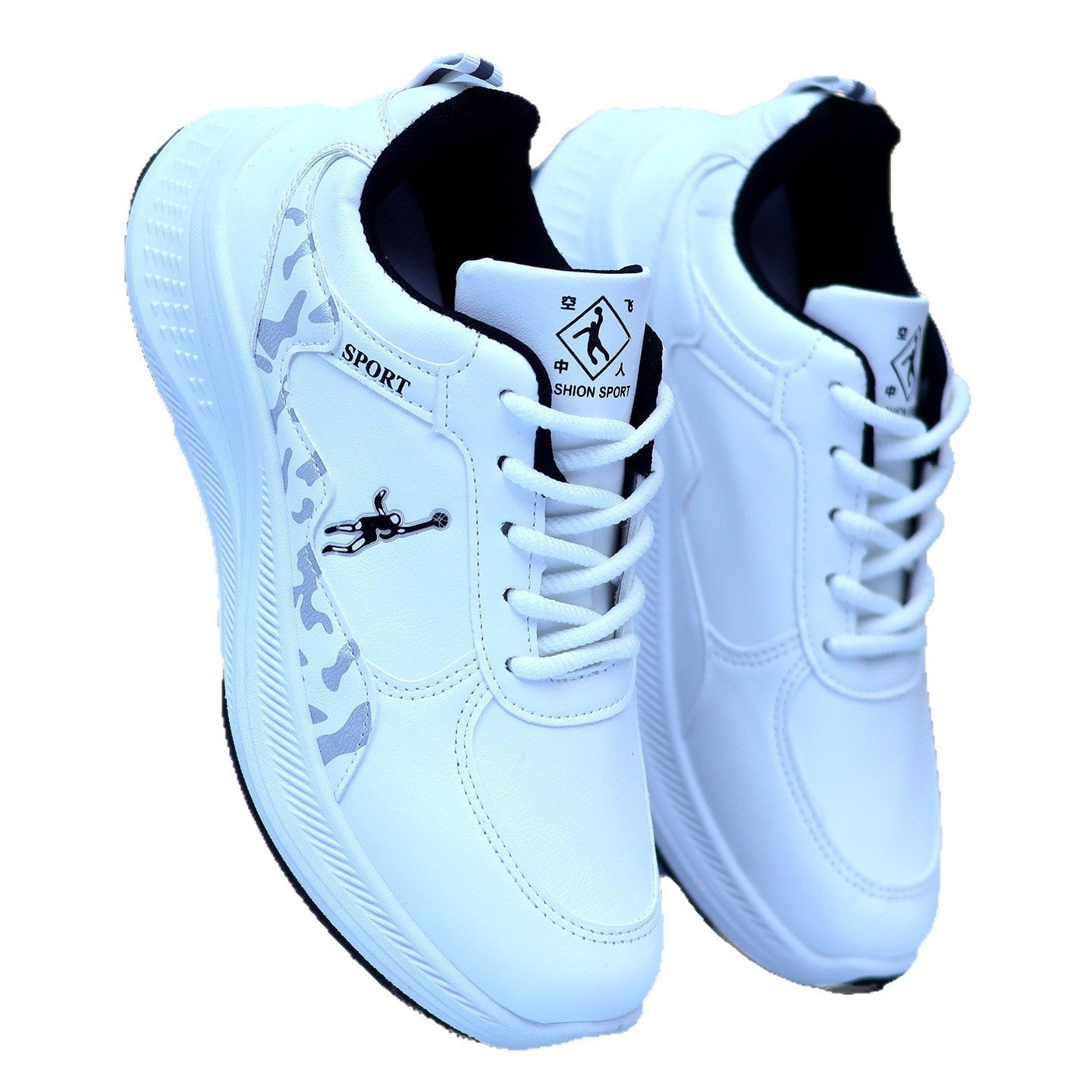 Damen Laufschuhe Camouflage atmungsaktiv