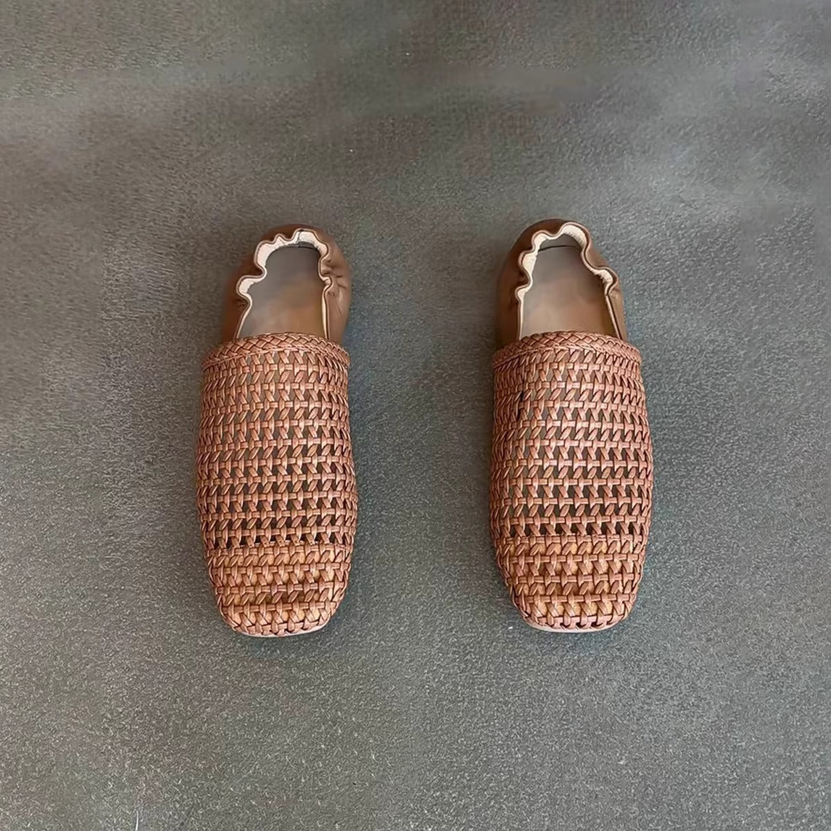 Damen Slipper Bequem Lässig Mit Netzdesign