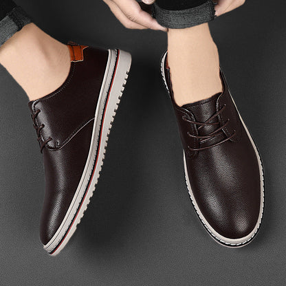 Herren Schnürschuhe Leder Elegante Modern