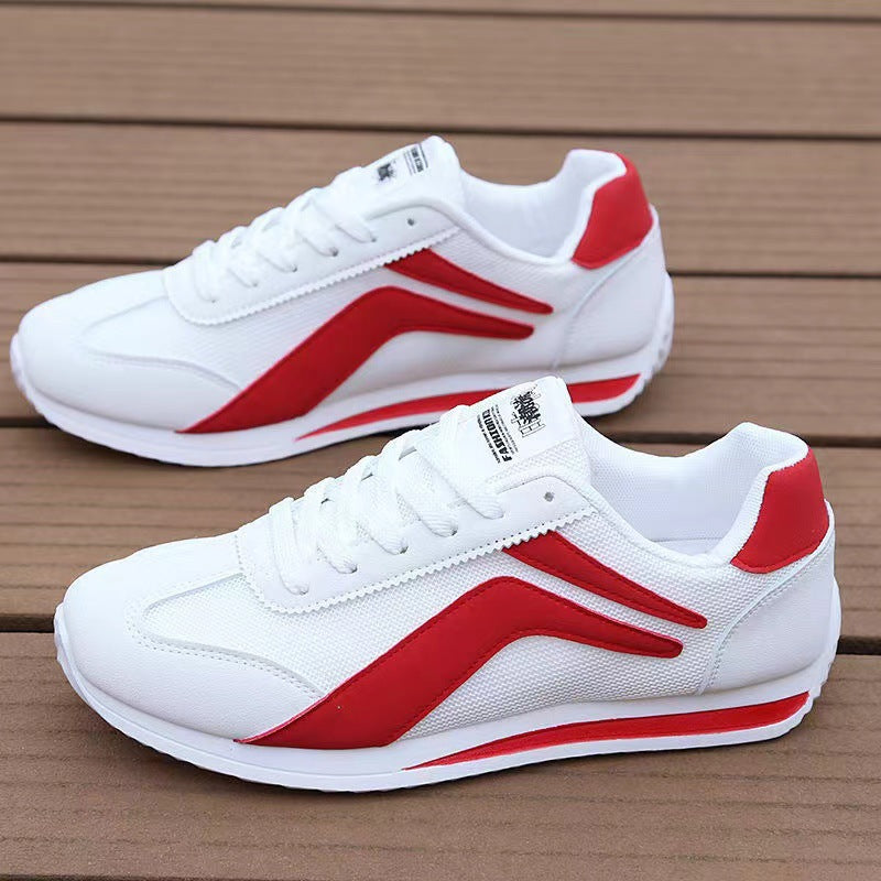 Damen Sneaker Atmungsaktives Leder Rutschfest