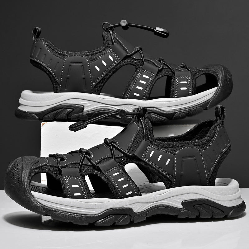 Damen Outdoorsandalen Atmungsaktives Obermaterial Sicherer Halt