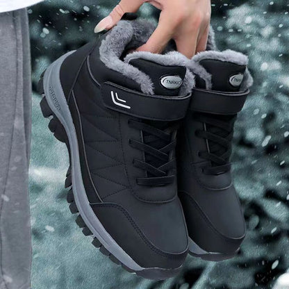 Damen Winterstiefel Fleecegefüttert Rutschfest Warm