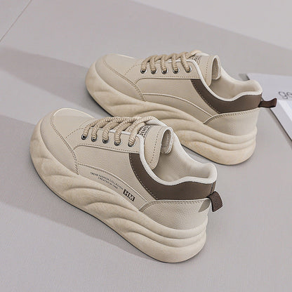 Damen Sneaker Chunky Weite Sohle Modern