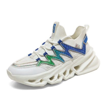 Damen Laufschuhe Atmungsaktives Mesh Wellenmuster
