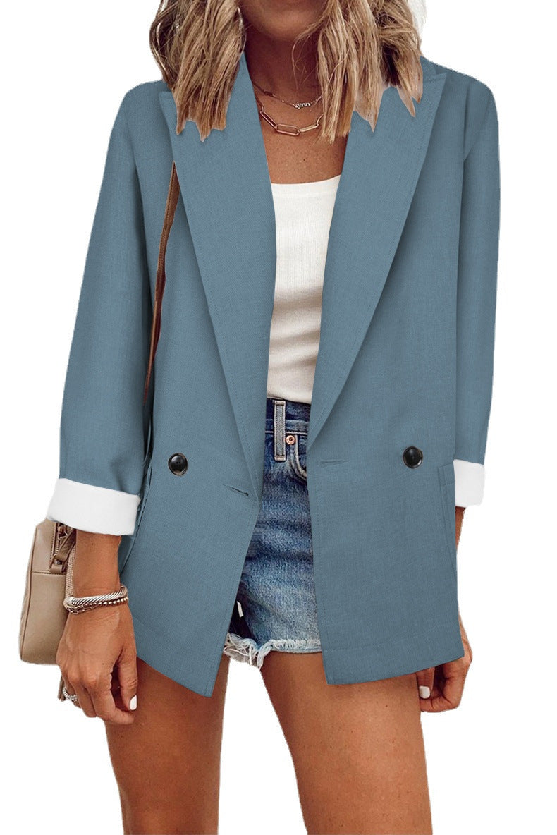 Damen Blazer Oversized Elegant