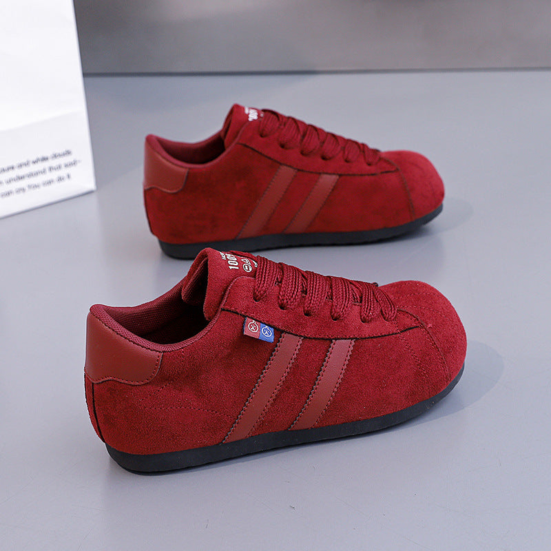 Damen Sneaker Rauleder Bequem