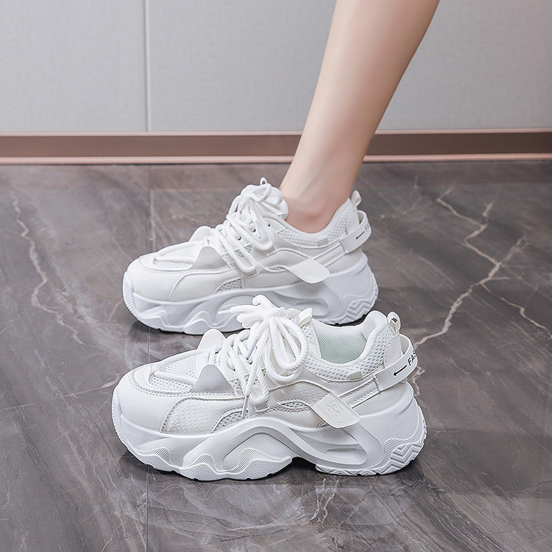 Damen Sneaker Atmungsaktives Netz Leichtes Komfortsohlen