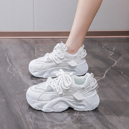 Damen Sneaker Atmungsaktives Netz Leichtes Komfortsohlen