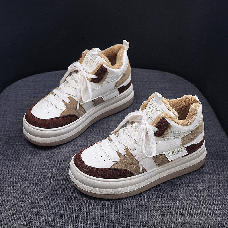 Damen Sneaker Chunky Strapazierfähig Bequem - Norvielle