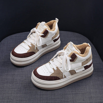 Damen Sneaker Chunky Strapazierfähig Bequem - Norvielle