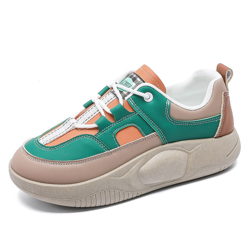 Damen Sneaker Retro atmungsaktiv Weichsohle