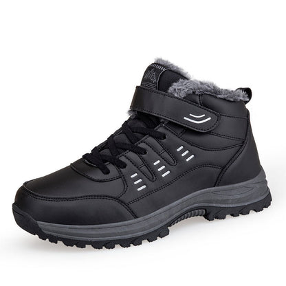 Damen Wanderstiefel Winterfest Isoliert Klettverschluss