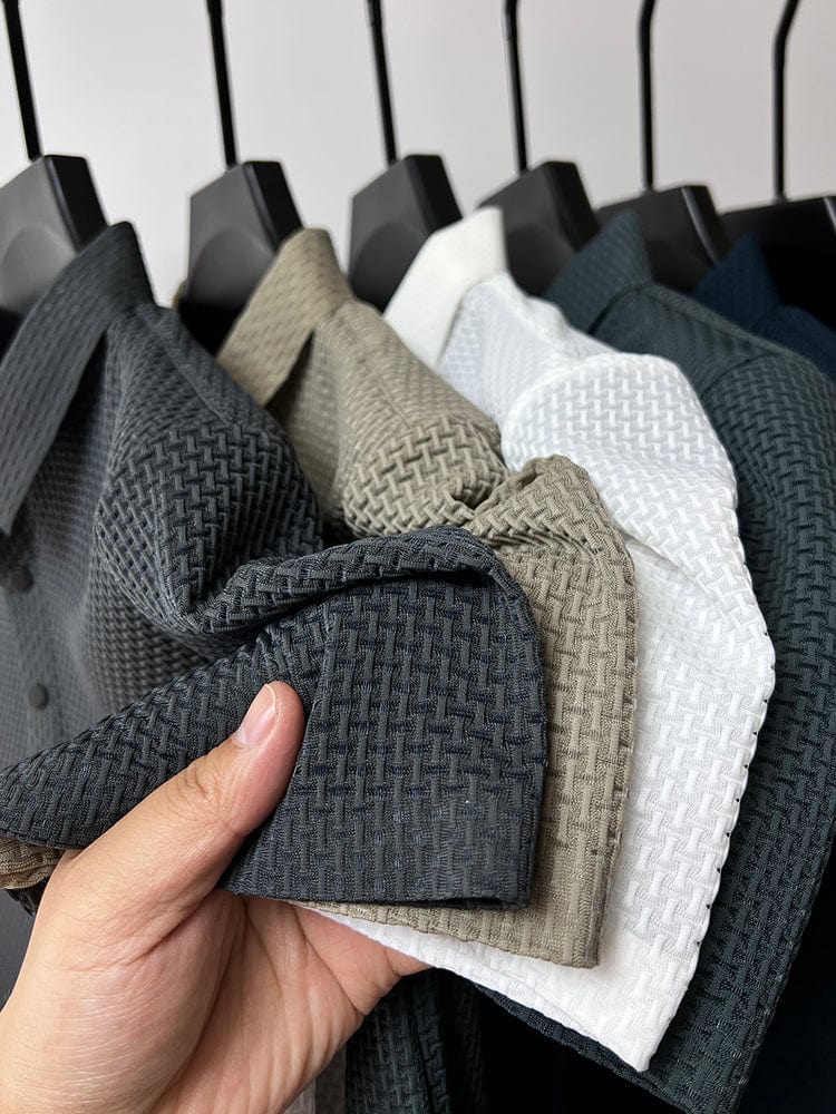 Herren Poloshirt Atmungsaktives Mesh Qualität