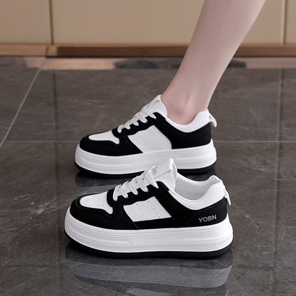 Damen Sneaker Atmungsaktives Mesh Dicke Dämpfung