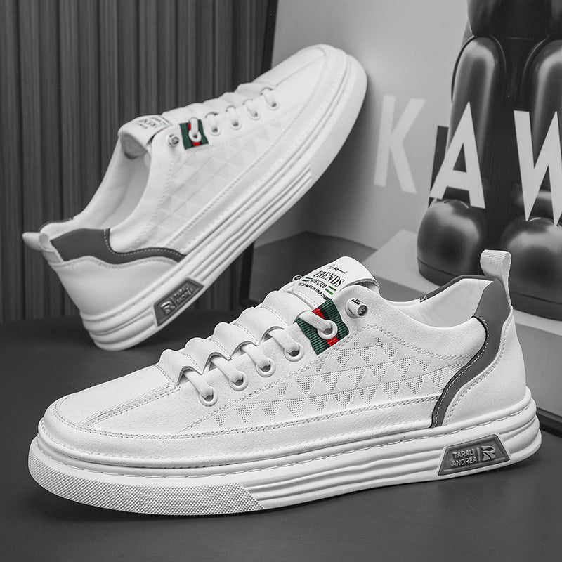 Damen Sneaker Strukturiert Hochwertig