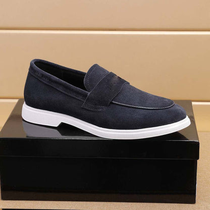 Damen Mokassinschuh Bequem Rutschfest