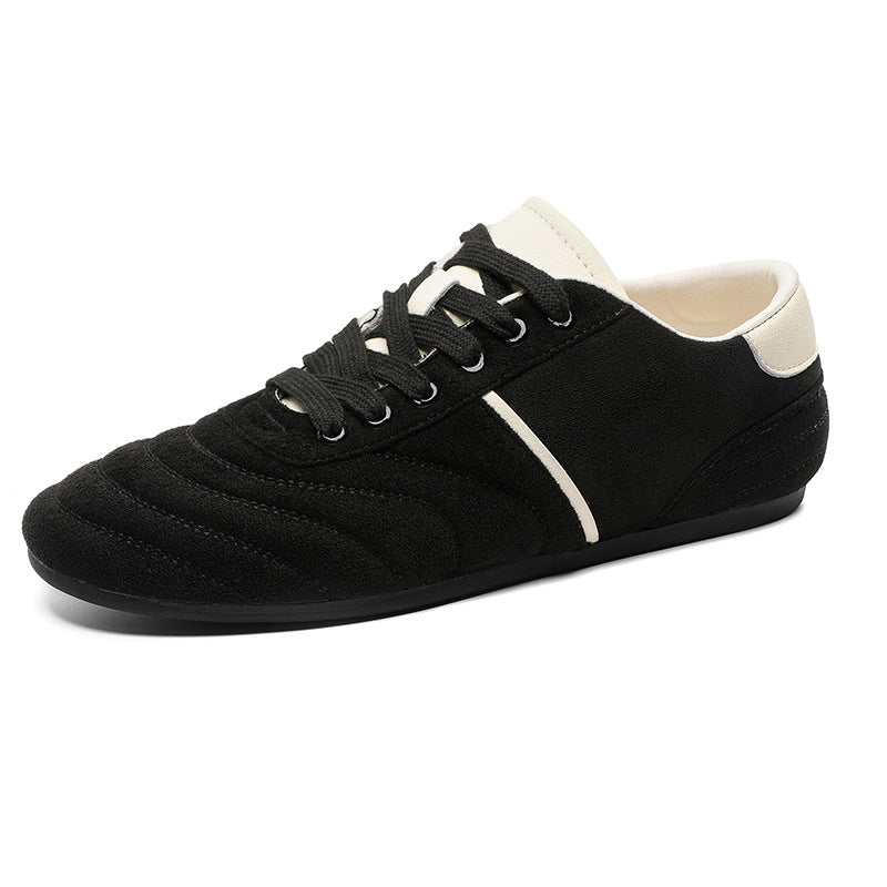 Damen Sneaker Veloursleder Bequem