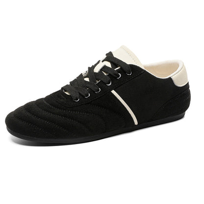 Damen Sneaker Veloursleder Bequem