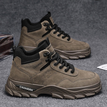 Herren Wanderschuhe Robust Atmungsaktiv Rutschfest