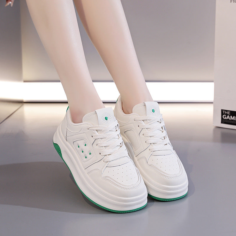 Damen Sneaker Sportlich Bequem Weiche Sohle