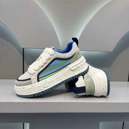 Damen Sneaker Chunky Bequem Strapazierfähig