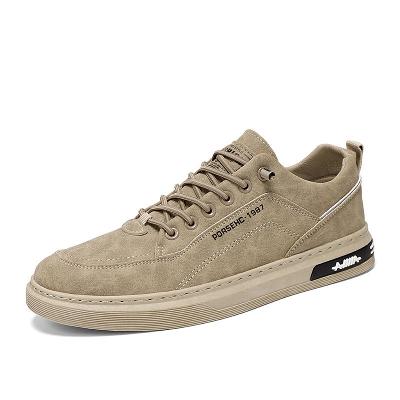 Damen Sneaker Wildleder Komfort Laufsohle