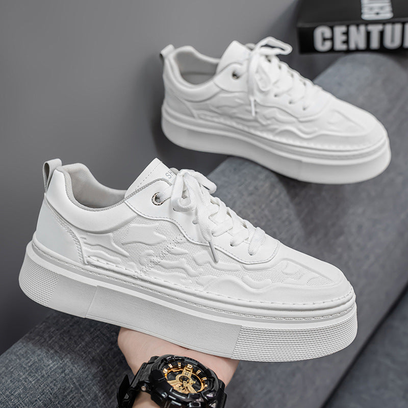 Damen Plateau Sneaker Extragroß Mode Schuhe