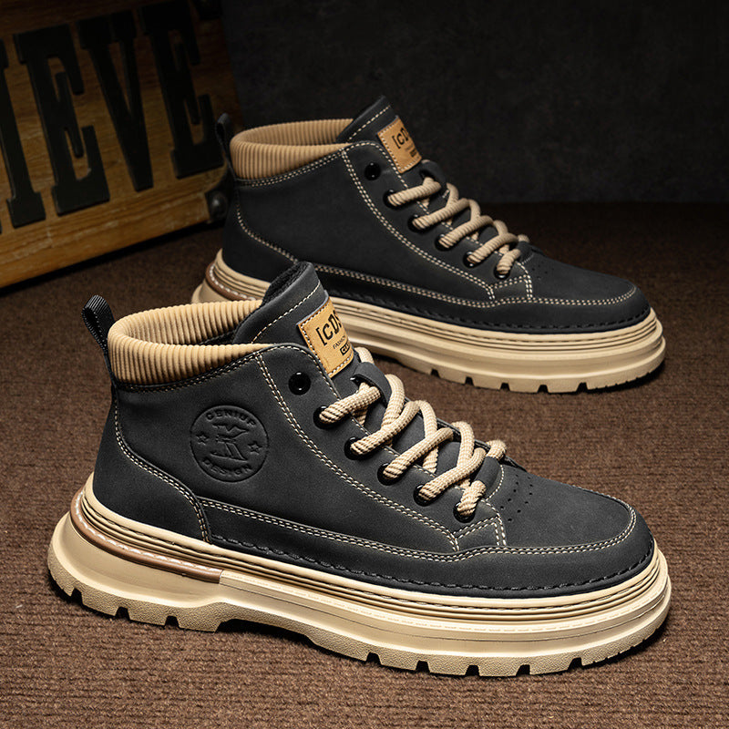Damen High- Sneaker Atmungsaktives Material Sportlich