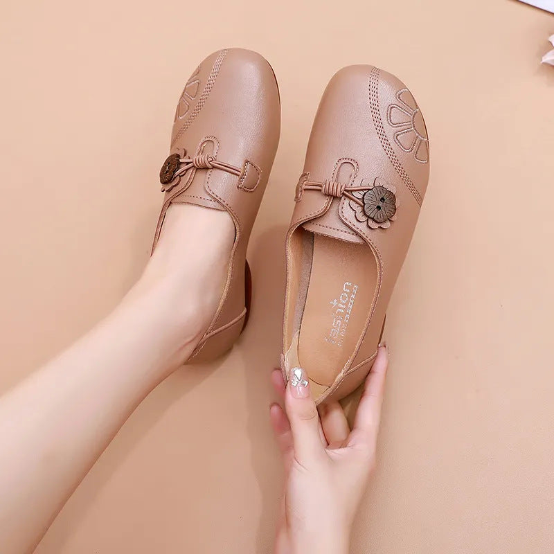 Damen Ballerinas Komfortabel Knotendesign
