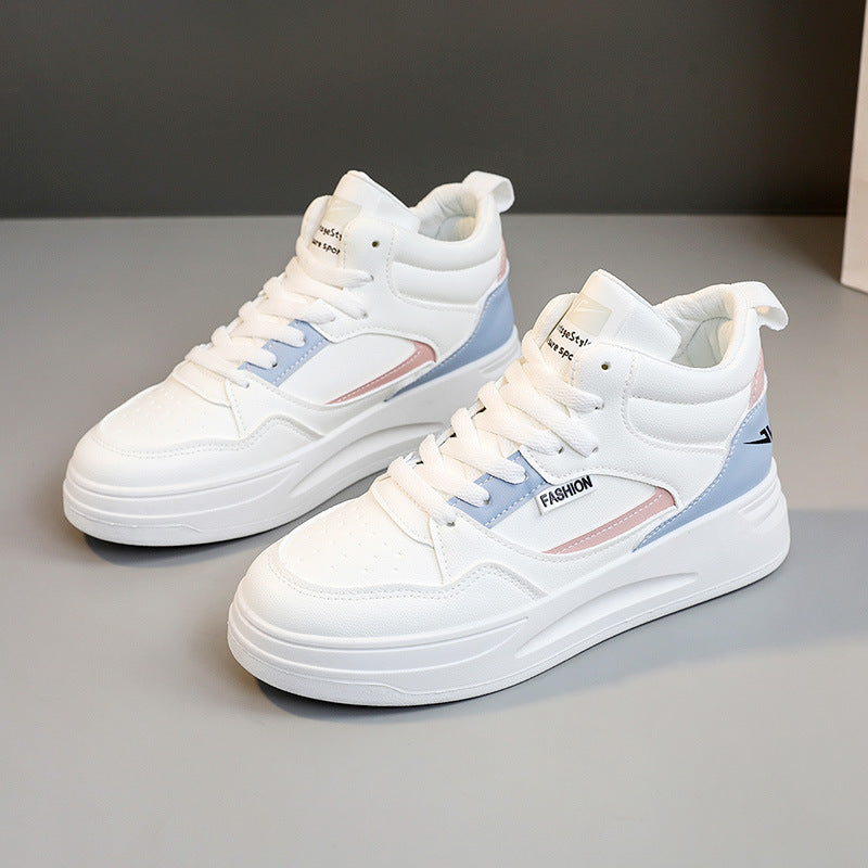 Damen High- Sneaker Atmungsaktives Mesh Dämpfende Sohle