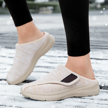 Damen Hausschuhe Weich Rutschfest Bequem Slip-On