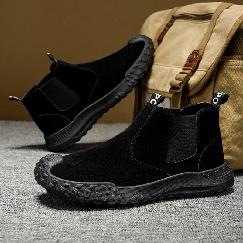 Damen Chelsea Stiefel Rutschfest Flexibel