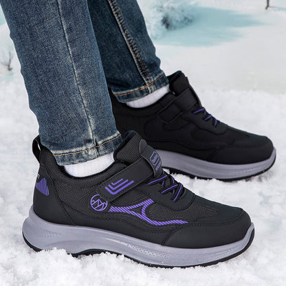 Damen Sportschuhe Schnür-Sneaker Warm Isoliert Rutschfest