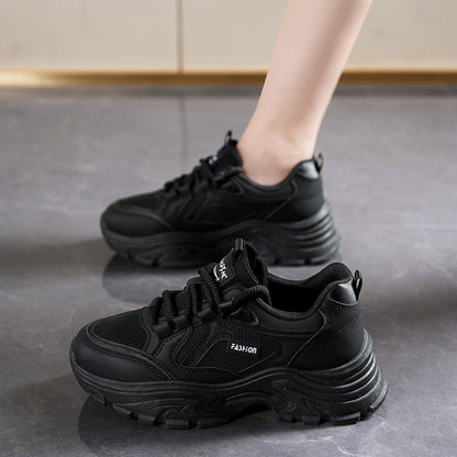 Damen Sneaker Sportlich Flexibel Gepolsterte Sohle