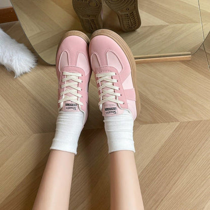 Damen Sneaker Weiß Klassisch Bequem - Norvielle