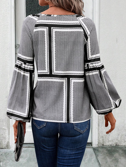 Damenbluse Rüschen Modern Elegant