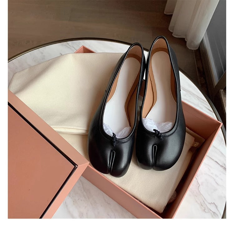 Damen Ballerinas Komfortschuhe Bequem Elegant