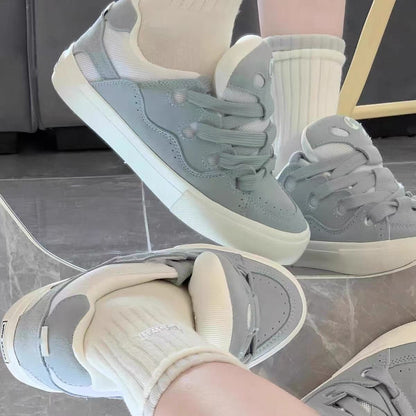 Damen Sneaker Weich Schnürsystem Bequem