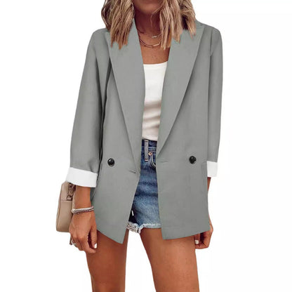 Damen Blazer Oversized Elegant